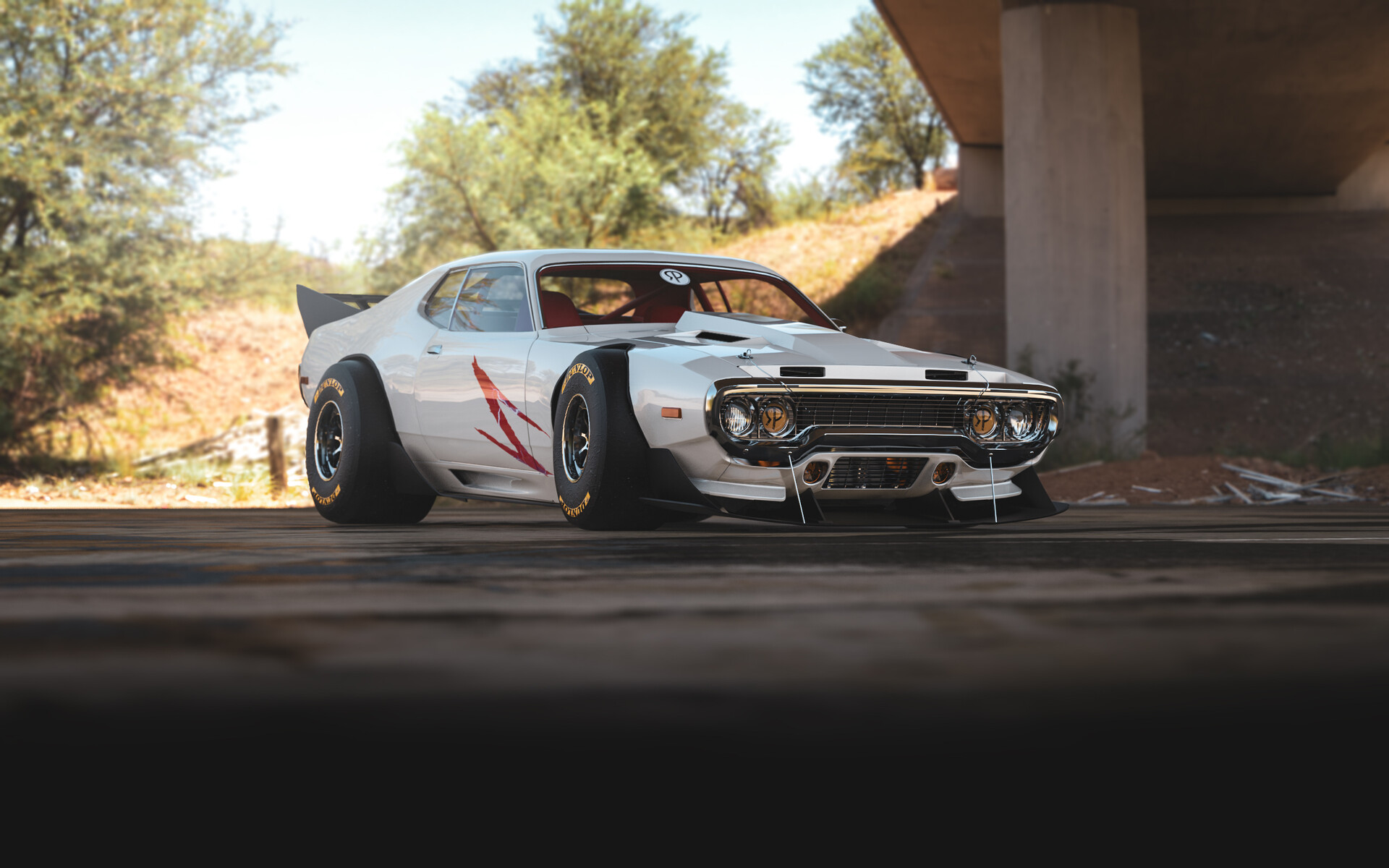 Plymouth GTX Speed Racer Looks Like an F1 Muscle Car