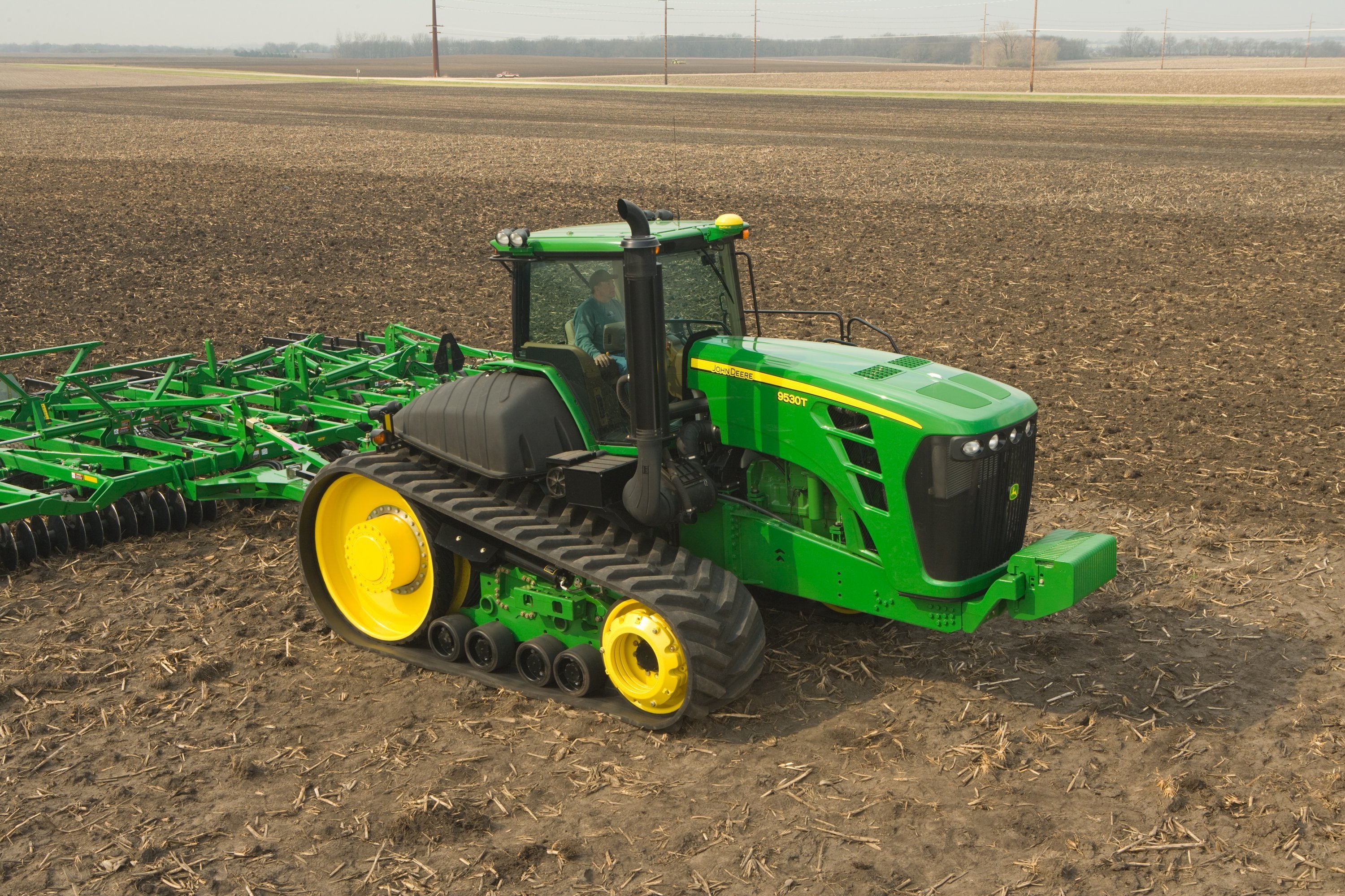 john, Deere, Tractor, Farm, Industrial, Farming, 1jdeere, Construction Wallpaper HD / Desktop and Mobile Background