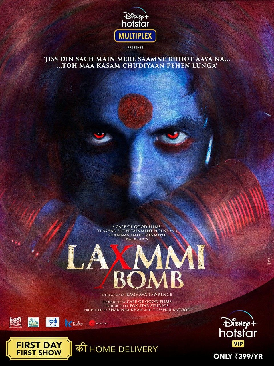 Laxmmi Bomb Full HD Movie Akshay Kumar