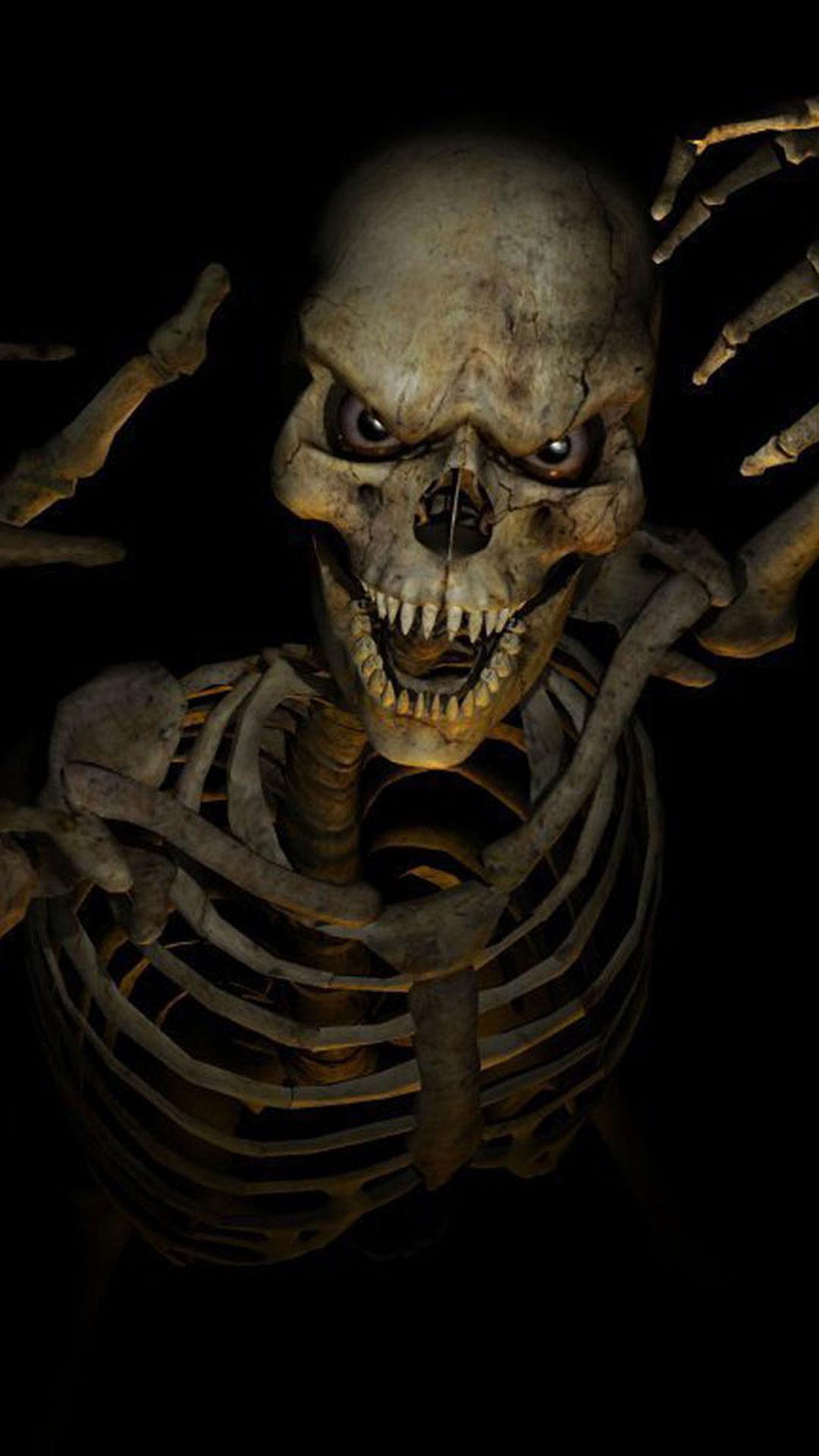 Skeleton Live Wallpaper for Android