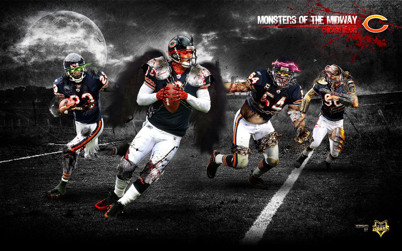 History Chicago Bears Wallpaper. CHICAGO BEARS OF THE MIDWAY. Chicago bears picture, Chicago bears wallpaper, Chicago bears