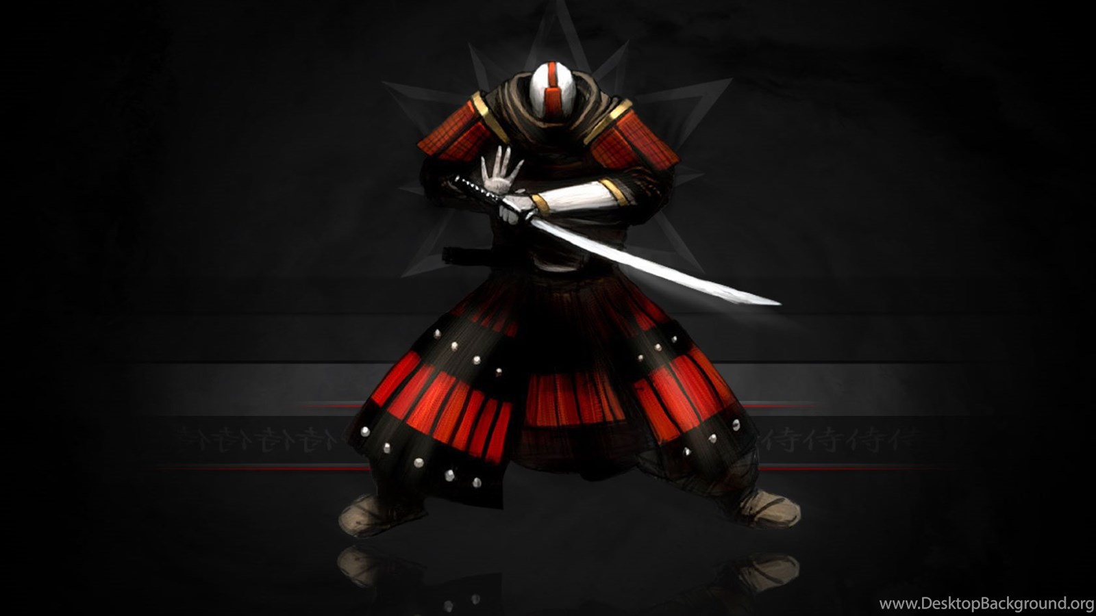 Wallpaper Skeleton Free Samurai Warrior 1680x1050 Desktop Background