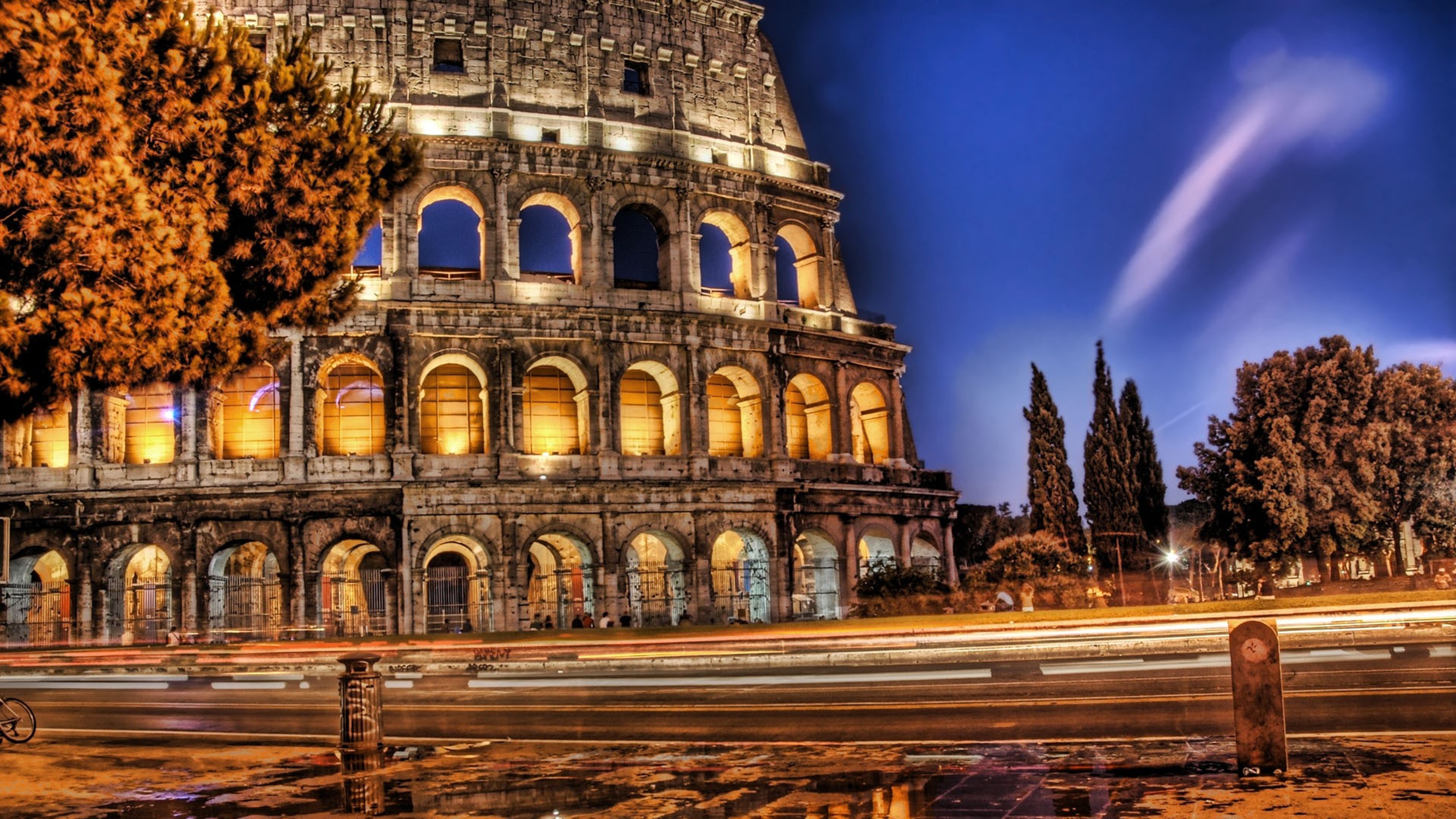 Free download Rome Italy Street Night Hdr Wallpaper Background 4K Ultra HD [3840x2160] for your Desktop, Mobile & Tablet. Explore 4K HDR WallpaperK HDR Wallpaper, Hdr Wallpaper, Hdr Wallpaper