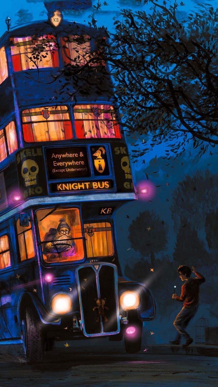 Knight Bus Harry Potter Wallpapers Wallpaper Cave