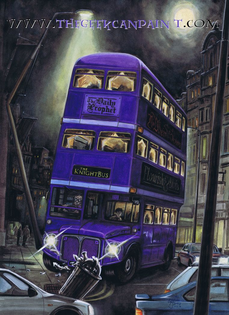 Knight Bus Harry Potter Wallpapers Wallpaper Cave