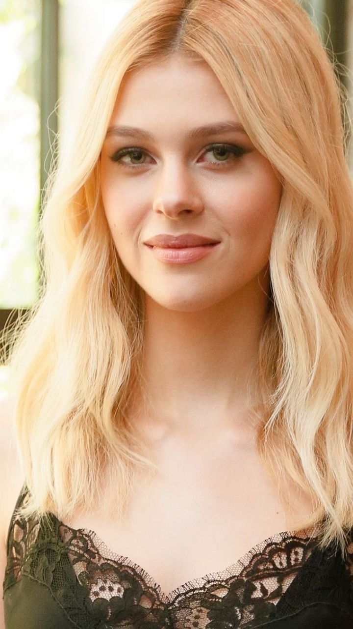 Nicola Peltz, smile, beautiful, blonde, 720x1280 wallpaper. Beautiful blonde, Blonde beauty, Beautiful women faces