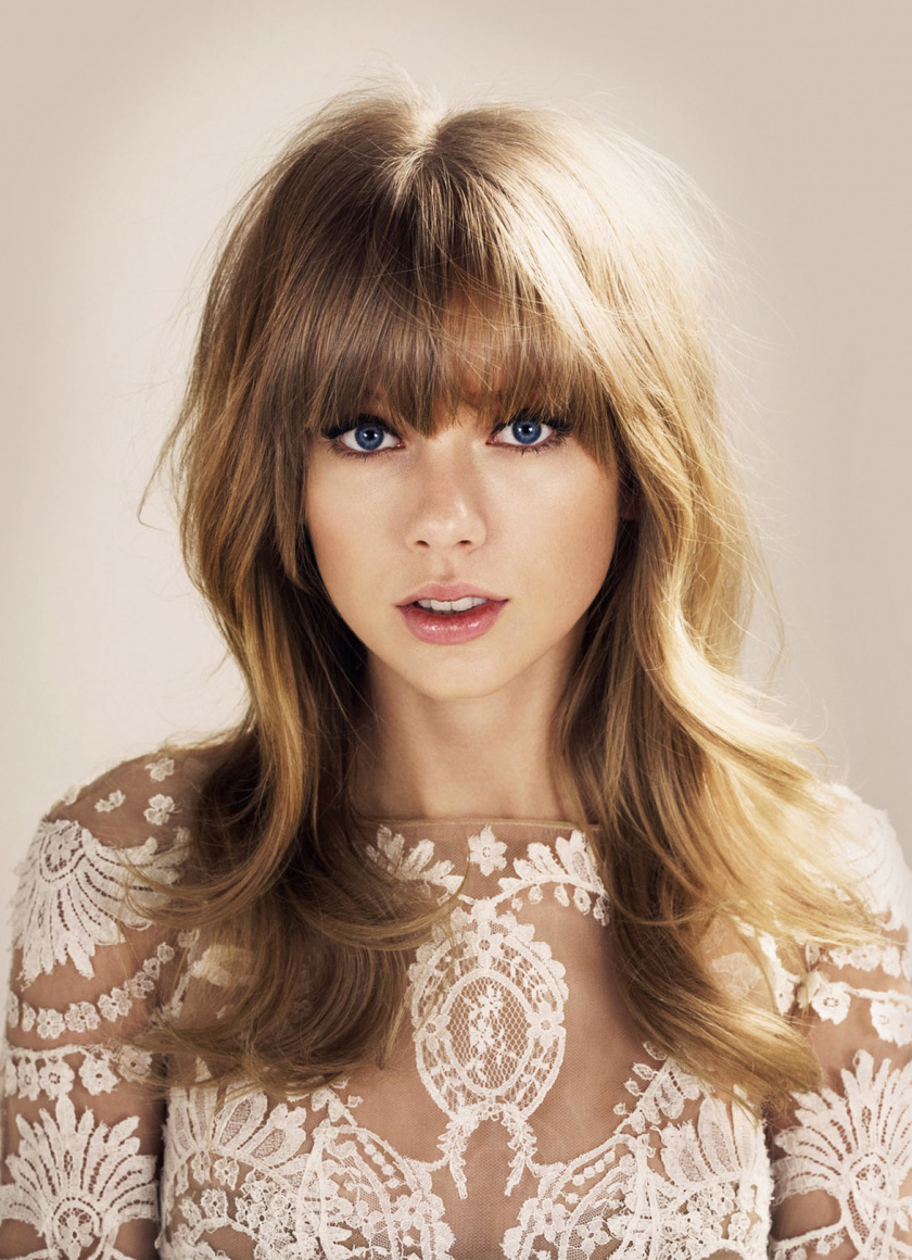 Blue Eyes, Singer, Taylor Swift, Wallpaper Swift Dark Blonde Hair