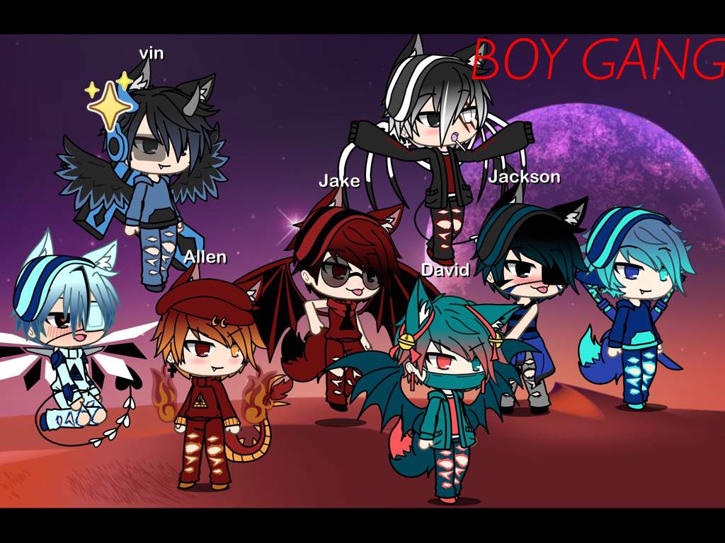 Gangster Gacha Life Characters