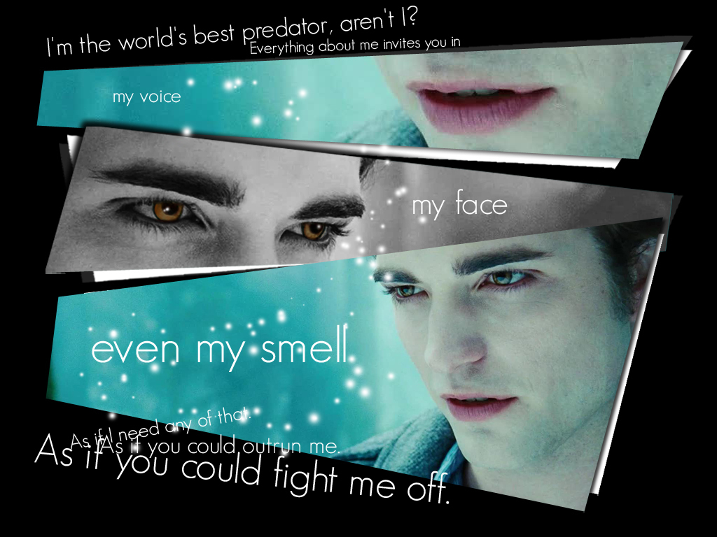 edward cullen wallpaper with quotes