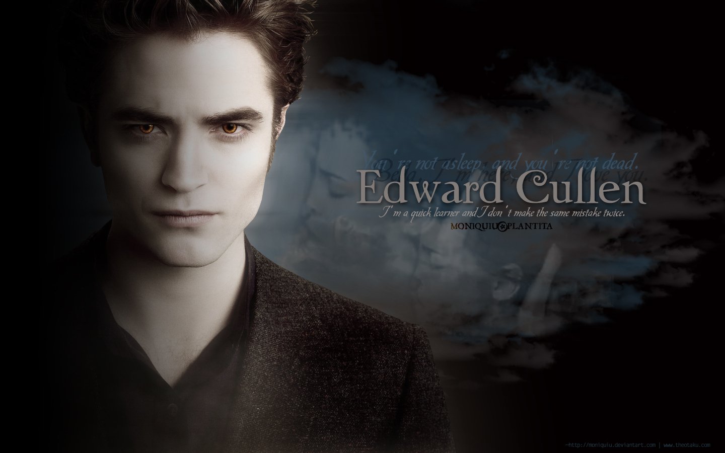 edward cullen wallpaper with quotes