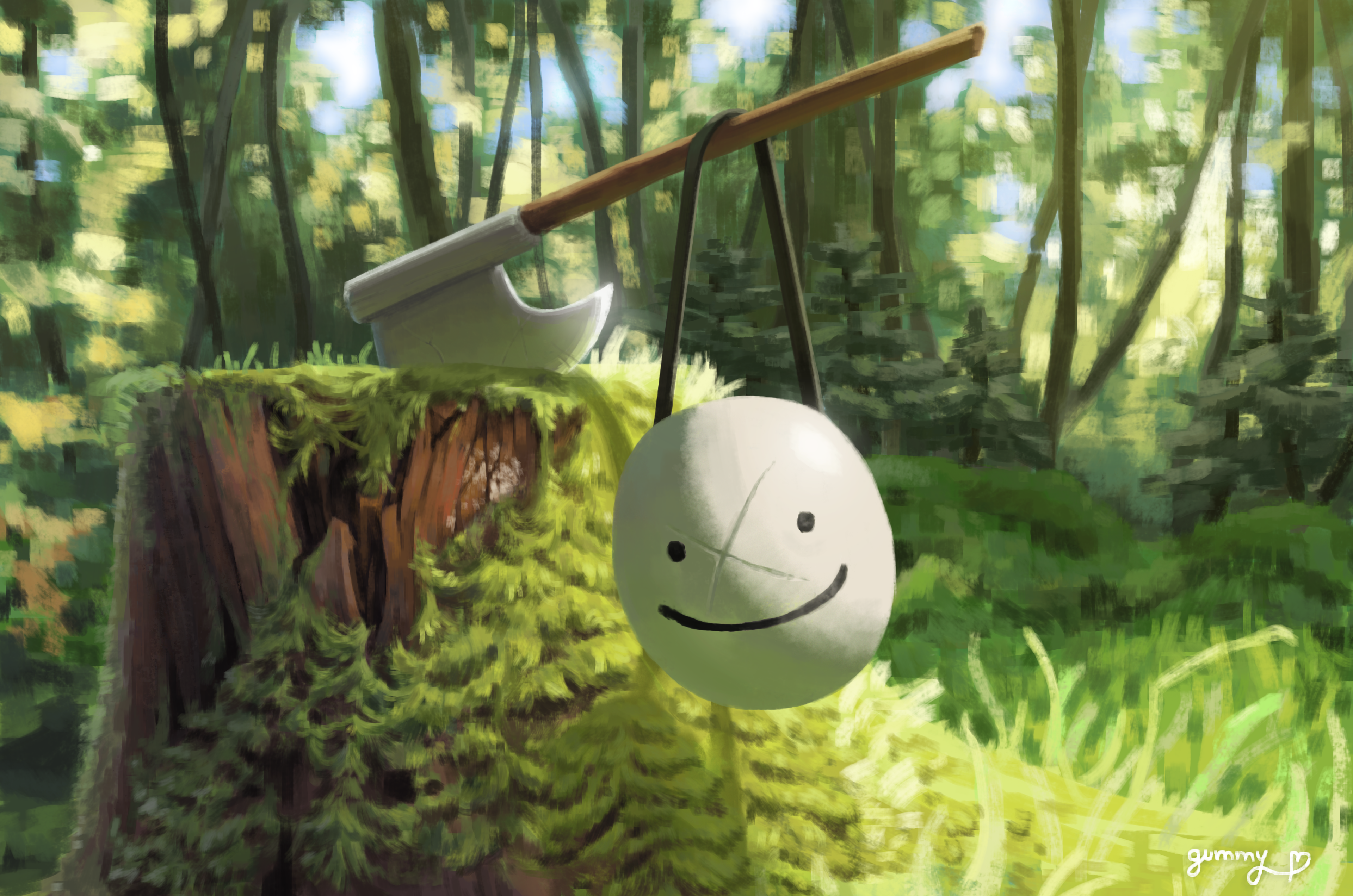 some dream fanart originally meant for the mask contest but i only just finished it :o: DreamWasTaken