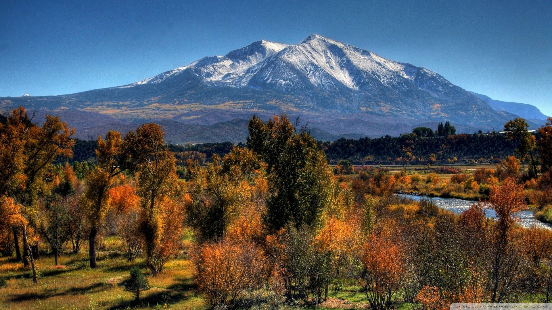 Autumn Mountain Wallpaper