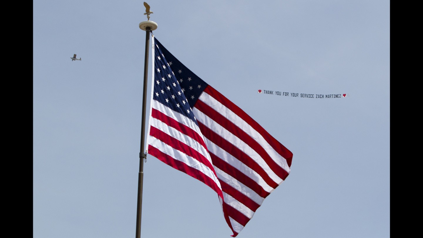 Community honors late veteran who created Patriot Point in Huntington Beach Angeles Times