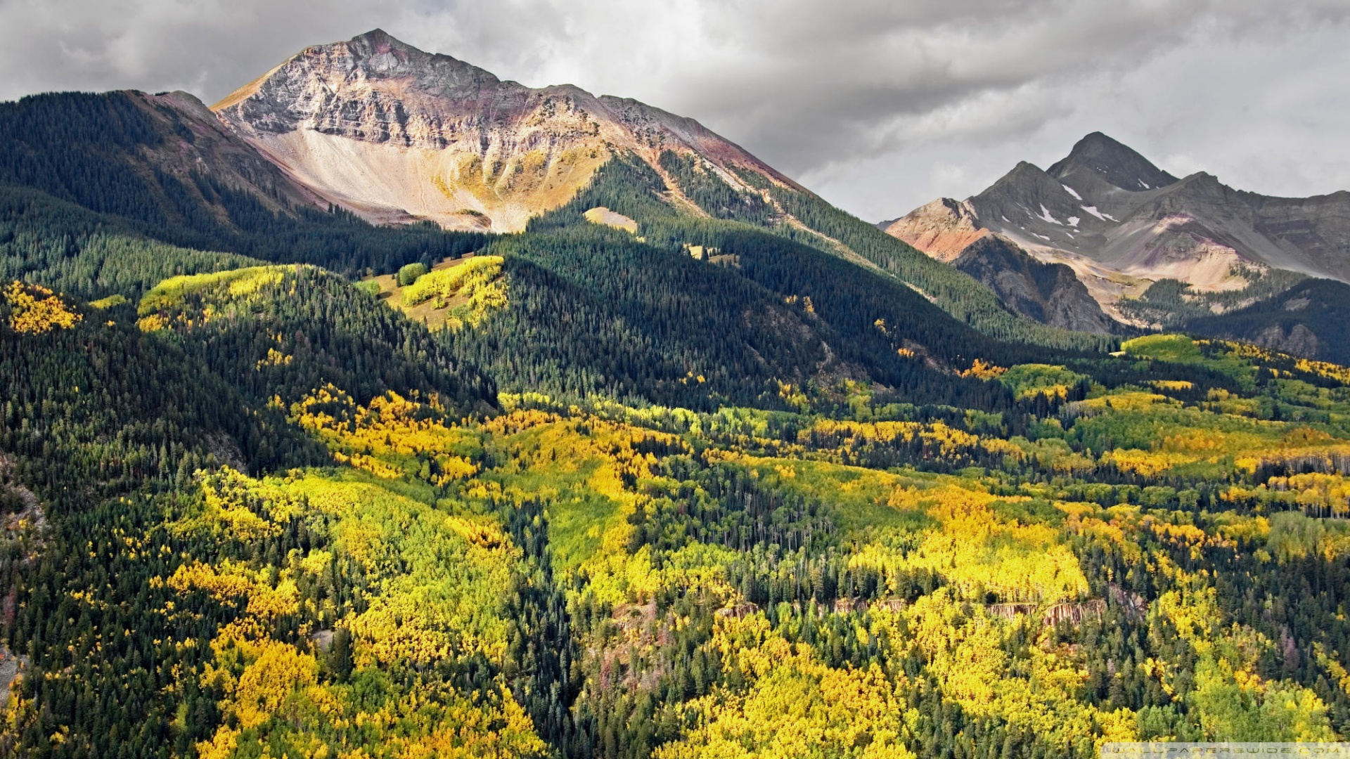 Download Autumn Mountain Landscape 7 Wallpaper 1920x1080