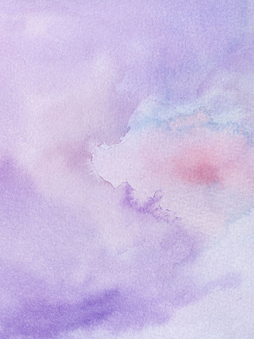 √ Purple Watercolor Background