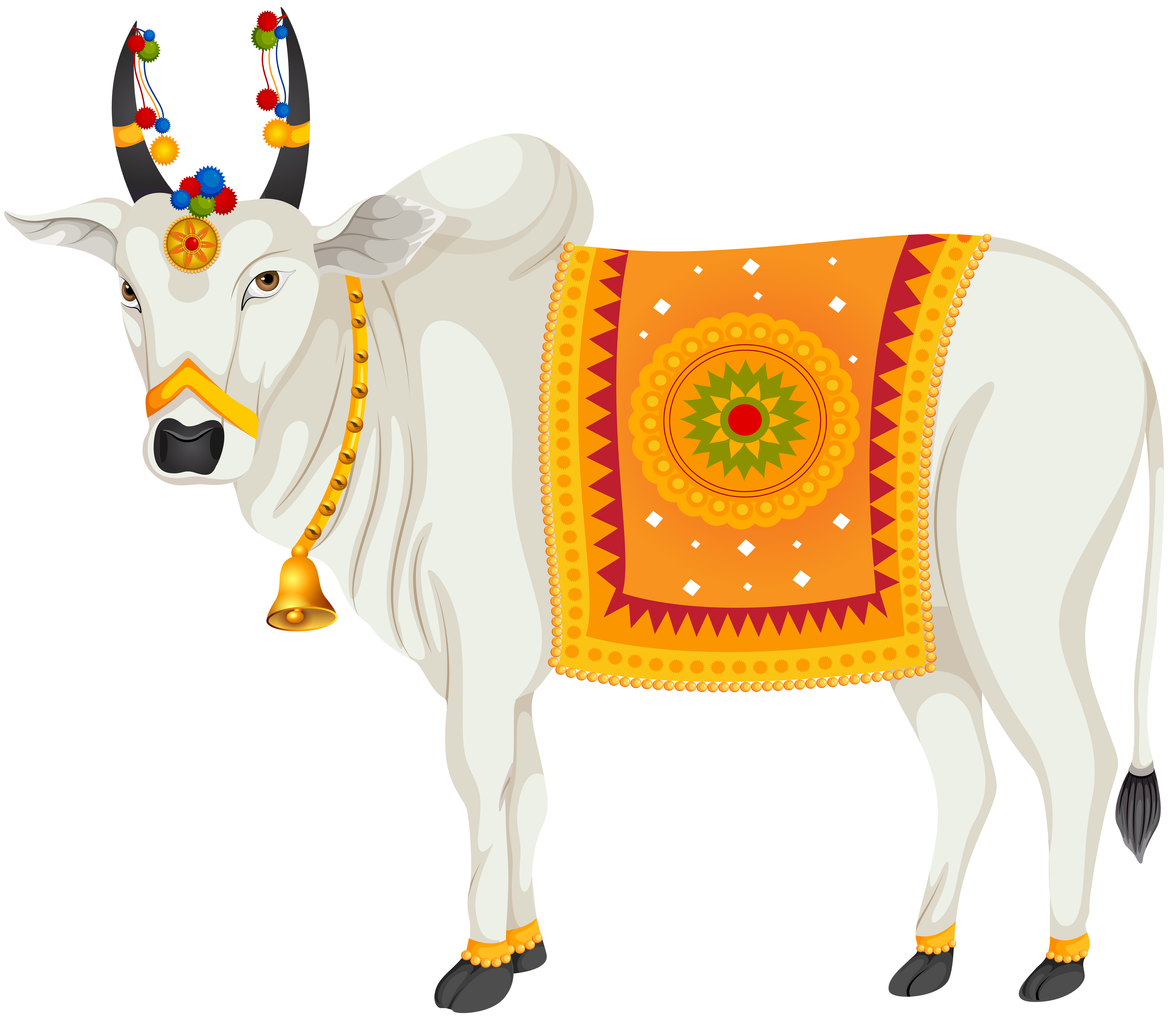 India Holy Cow Transparent Clip Art Image​-Quality Image and Transparent PNG Free Clipart