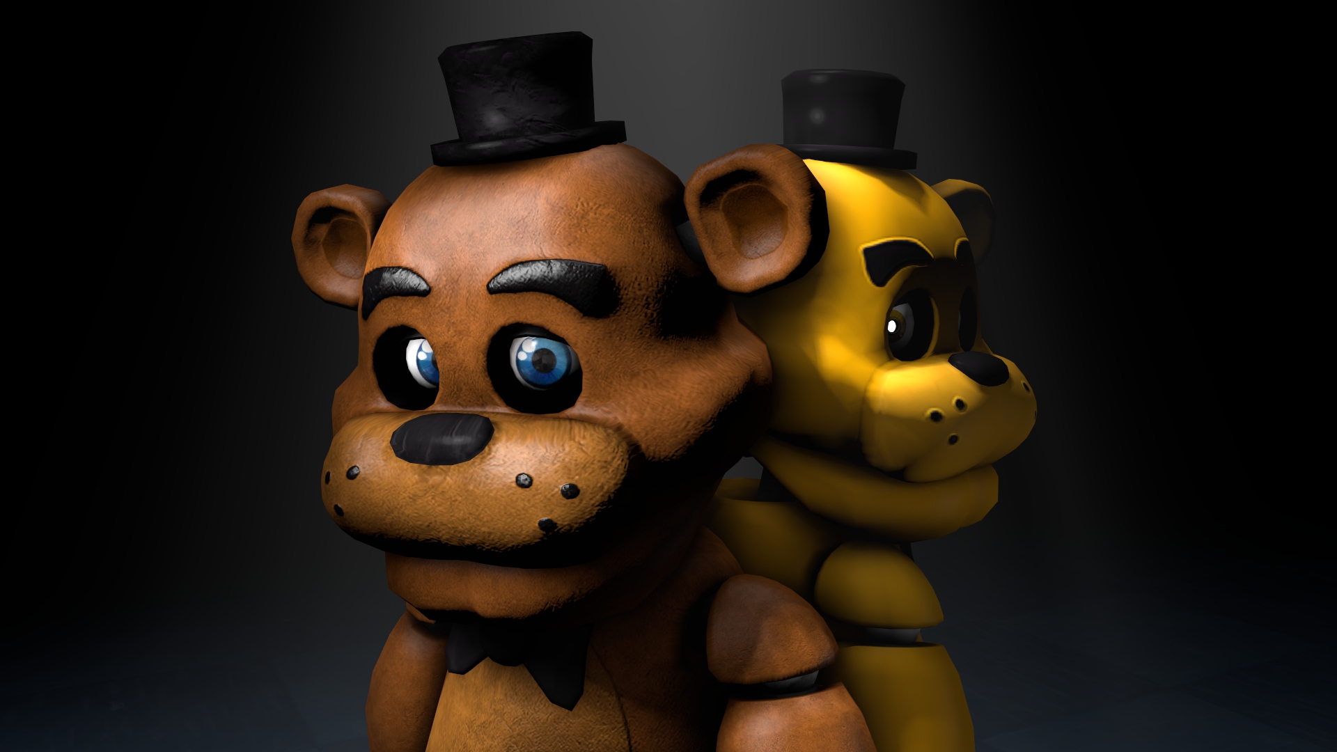 Fnaf Freddy And Golden Freddy