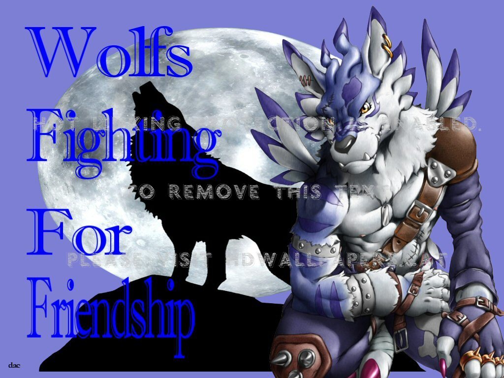 weregarurumon digimon buff wolf anime