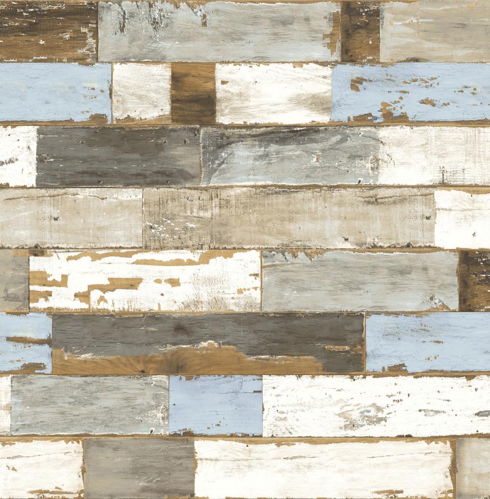 Colorful Shiplap Peel And Stick Wallpaper By NextWall