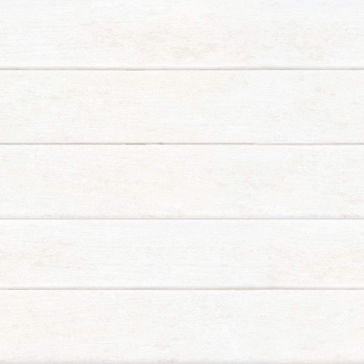 WallsByMe Peel and Stick White Ivory Faux Shiplap Texture Removable Wallpaper 7727 x 8.5ft (61x260cm)