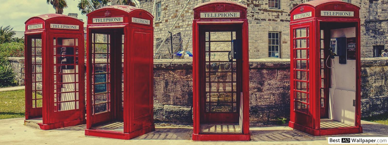 Telephone Booth HD wallpaper download
