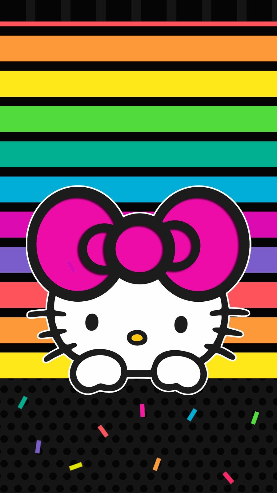 Colorful Hello Kitty Wallpaper Free Colorful Hello Kitty Background