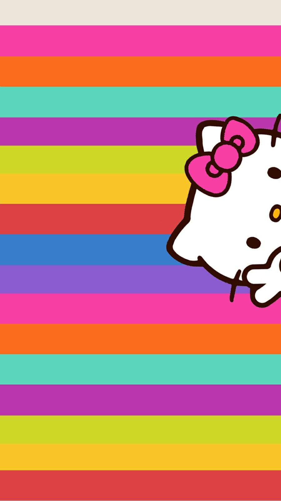 Hello Kitty Rainbow Wallpaper Free Hello Kitty Rainbow Background