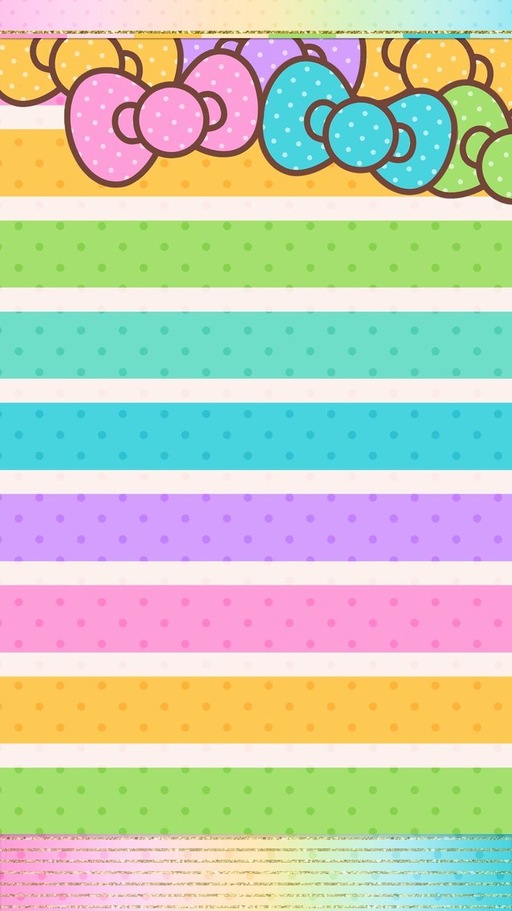 Rainbow Hello Kitty Phone Wallpaper, HD Rainbow Hello Kitty Phone Background on WallpaperBat