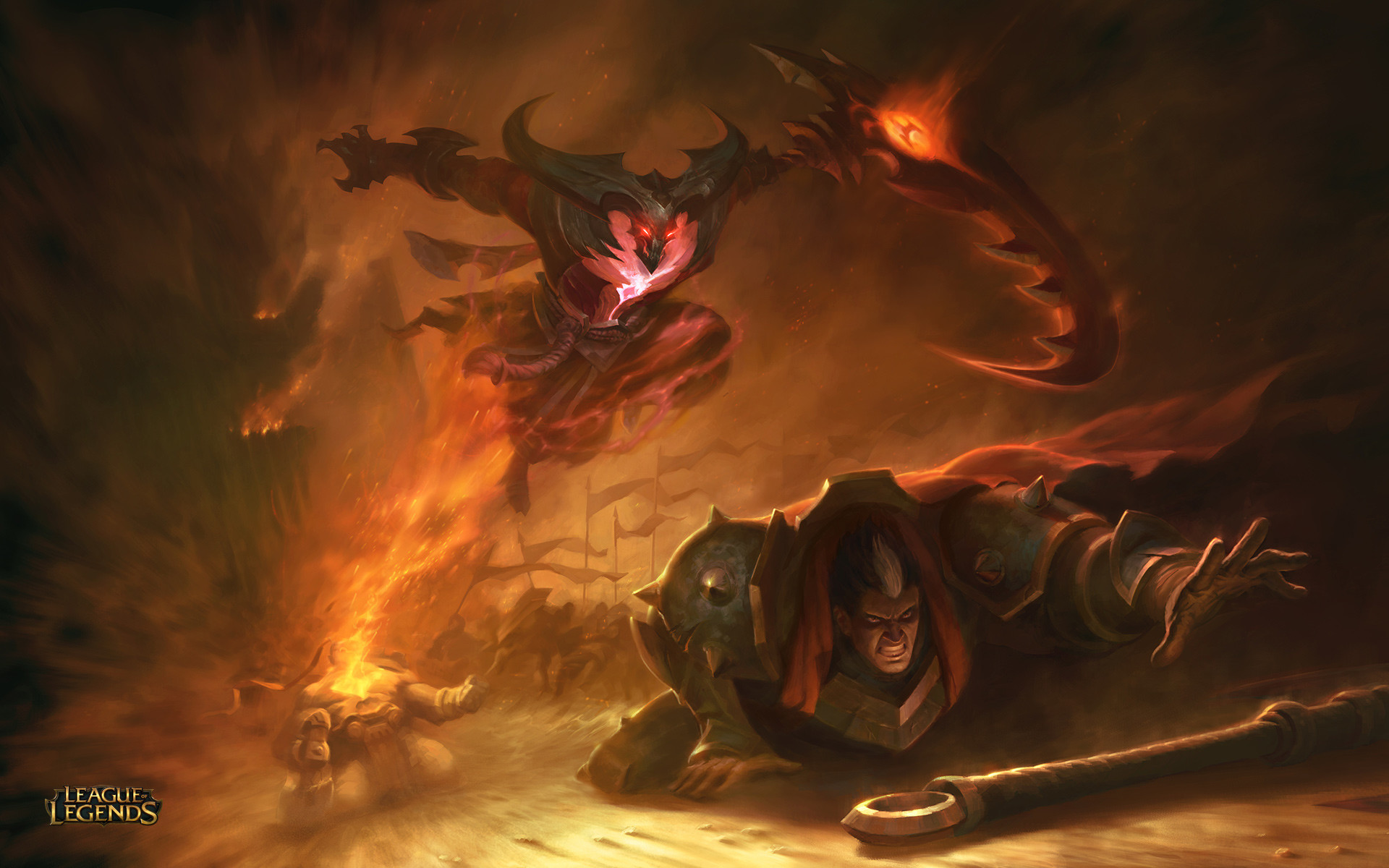 Kayn wallpaper. Darkin., Elena Bespalova