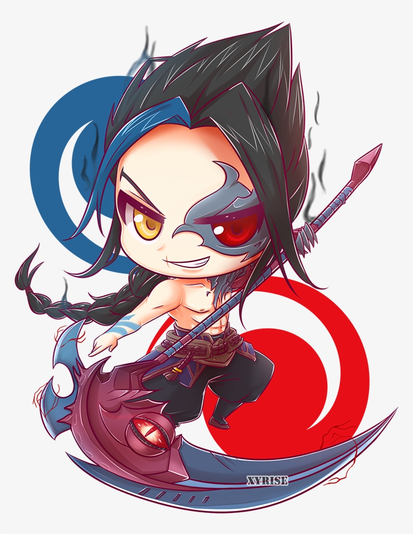 Wallpaper League Of Legends Of Legends Chibi Kayn Transparent PNG Download on NicePNG