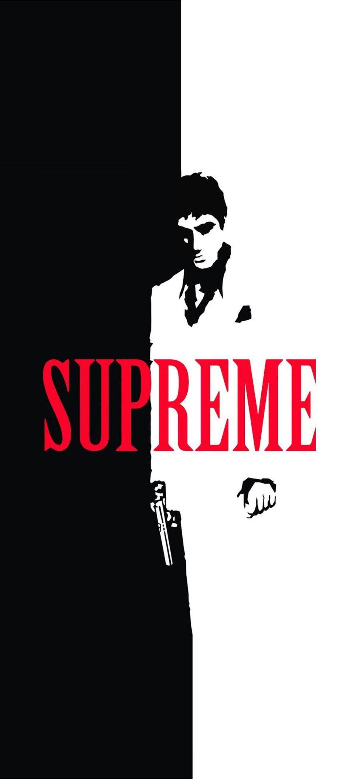 Supreme Cave iPhone X Wallpaper Free Download