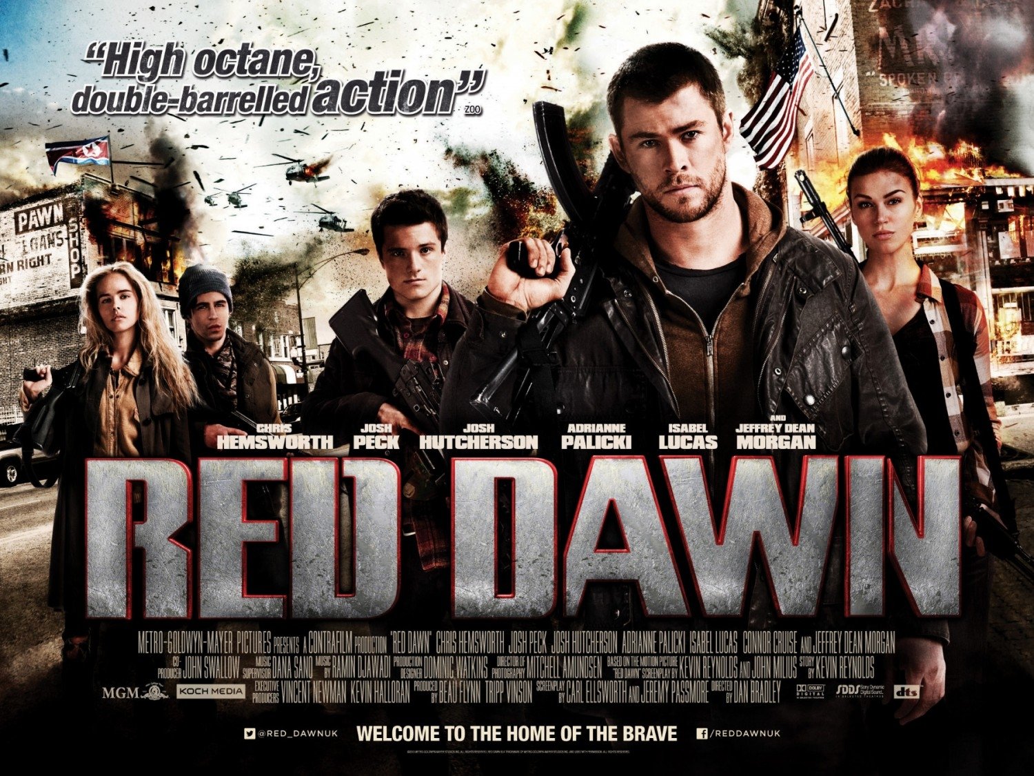 Red Dawn (2012) Wallpaper and Background Imagex1125