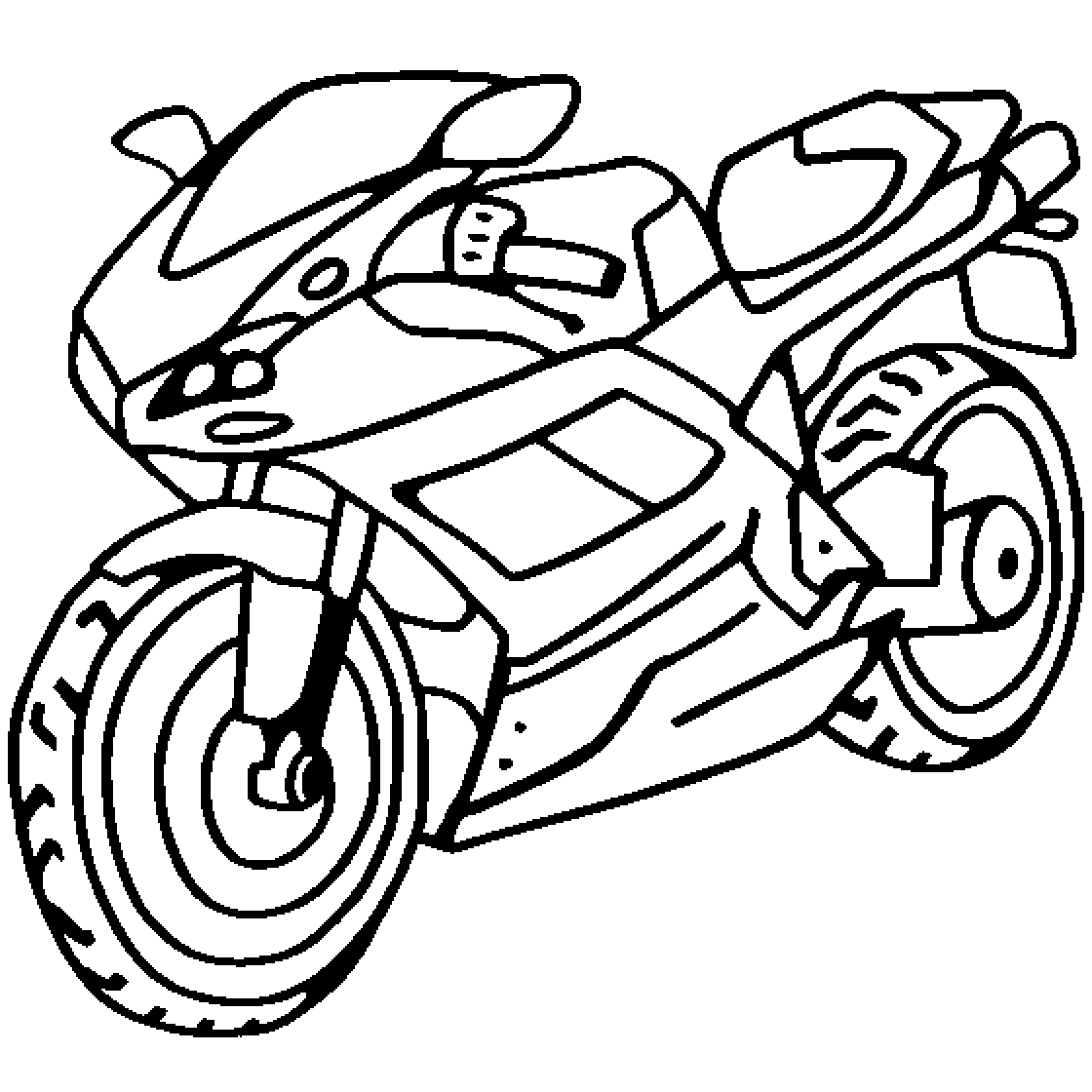 Motorcycle Coloring Drawing Free wallpaper. Anggela Coloring Book For Free