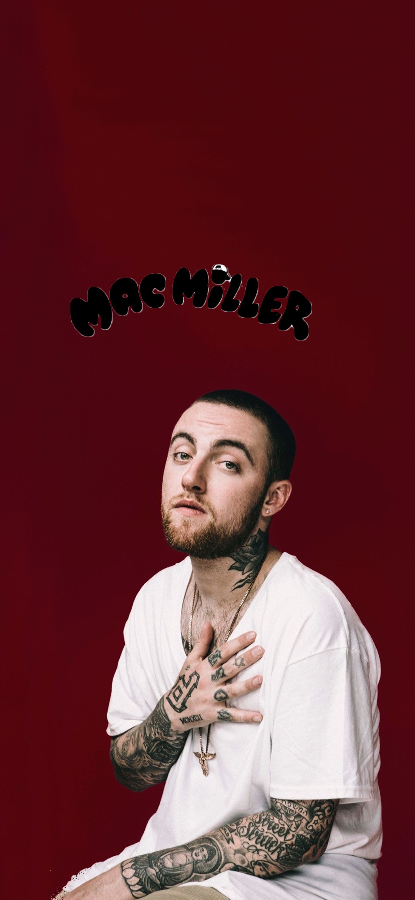 Mac Miller Wallpaper. Red aesthetic, Mac miller, Wallpaper