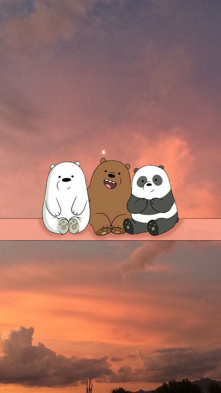 Wallpaper Aestetic d'écran iphone iphone hintergrundbilder hintergrundbilder 5026440084129. We bare bears wallpaper, Bear wallpaper, Wallpaper iphone cute