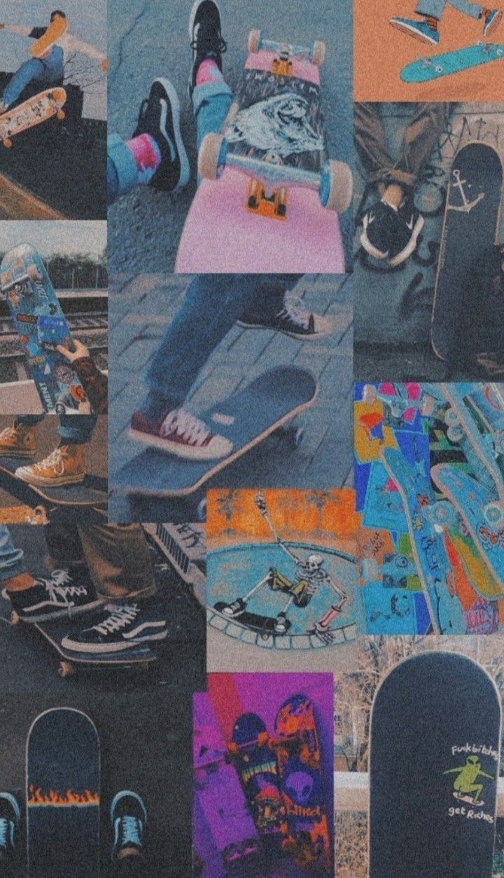 Aesthetic skate. iPhone wallpaper, iPhone wallpaper hipster, Skater wallpaper