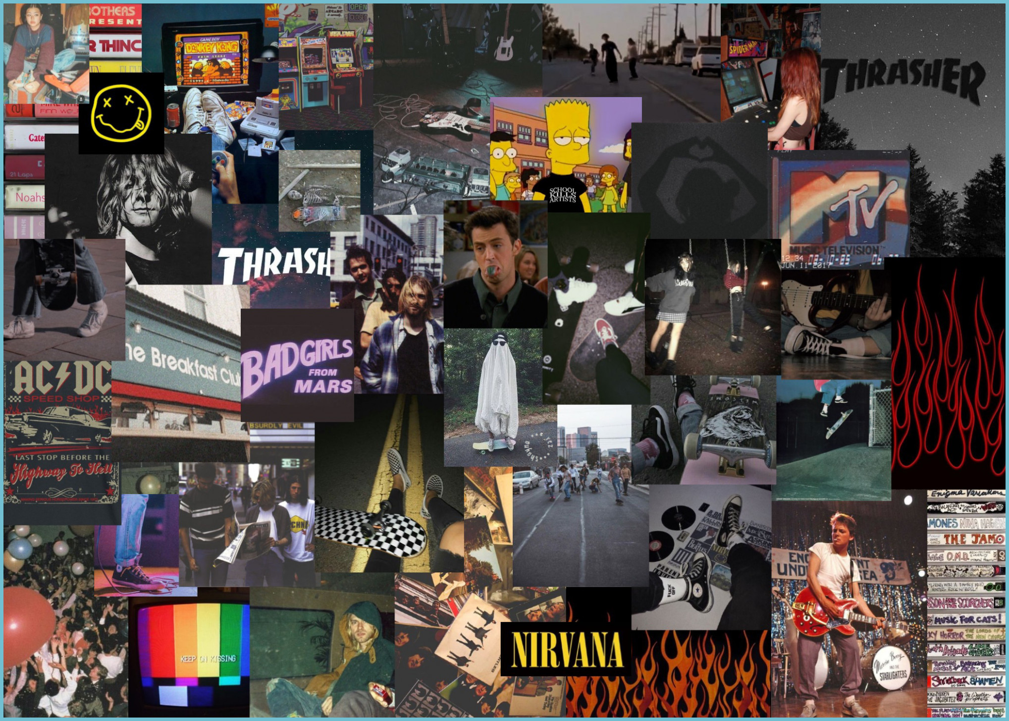 Skater Girl Aesthetic Wallpaper