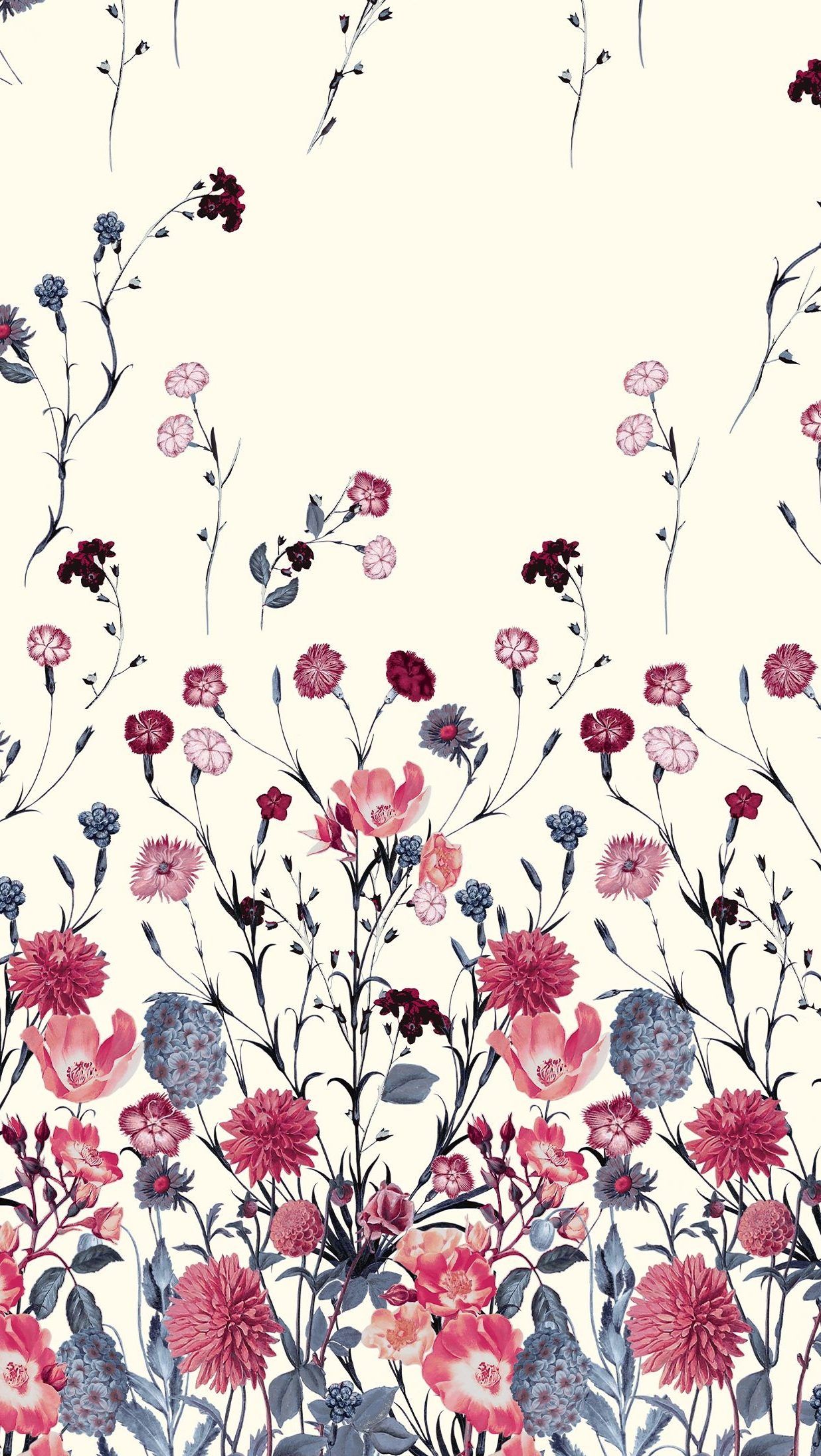 Floral Background Ideas. Download Free Background Image, Floral Background Hearing about the wallp. Pattern wallpaper, Floral background, Flower wallpaper