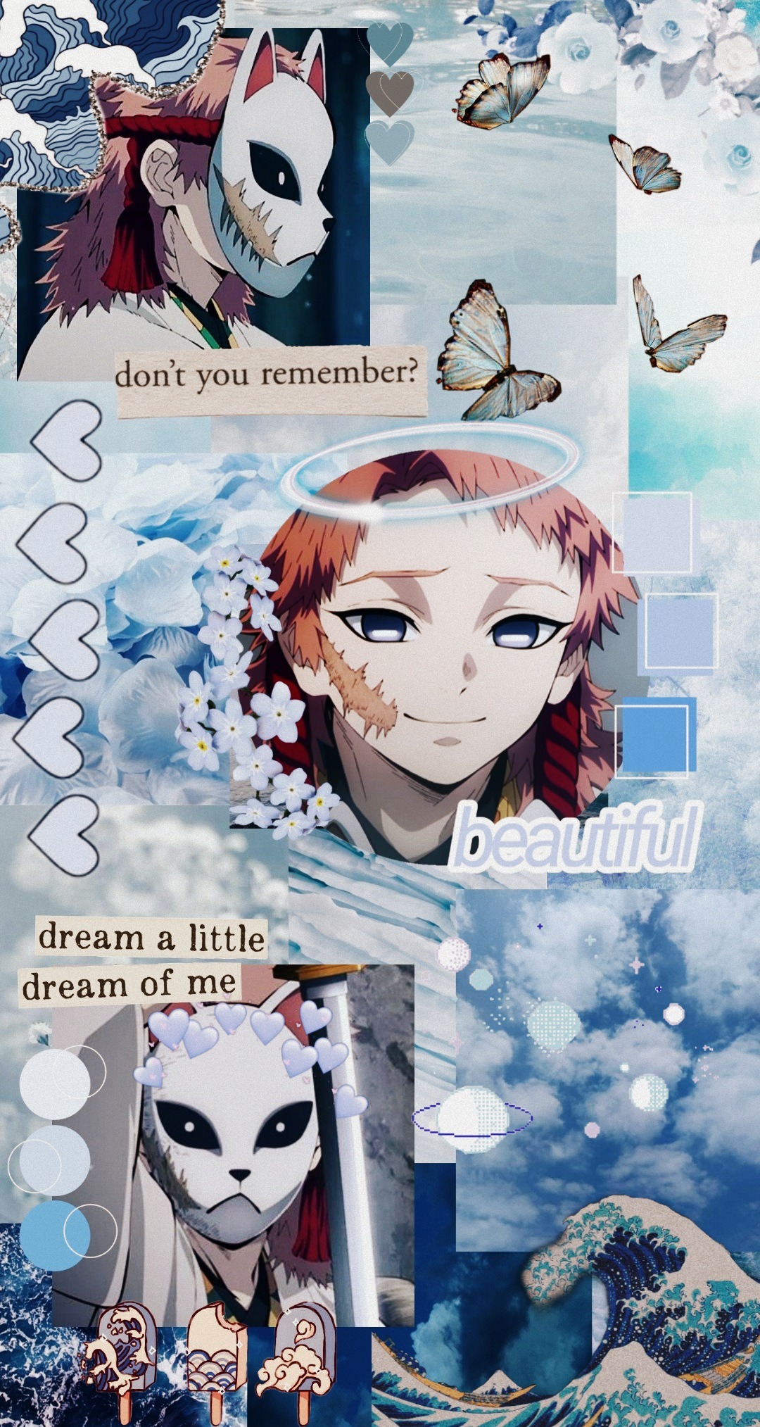 Wallpaper For Giyuu And Or Sabito From Demon