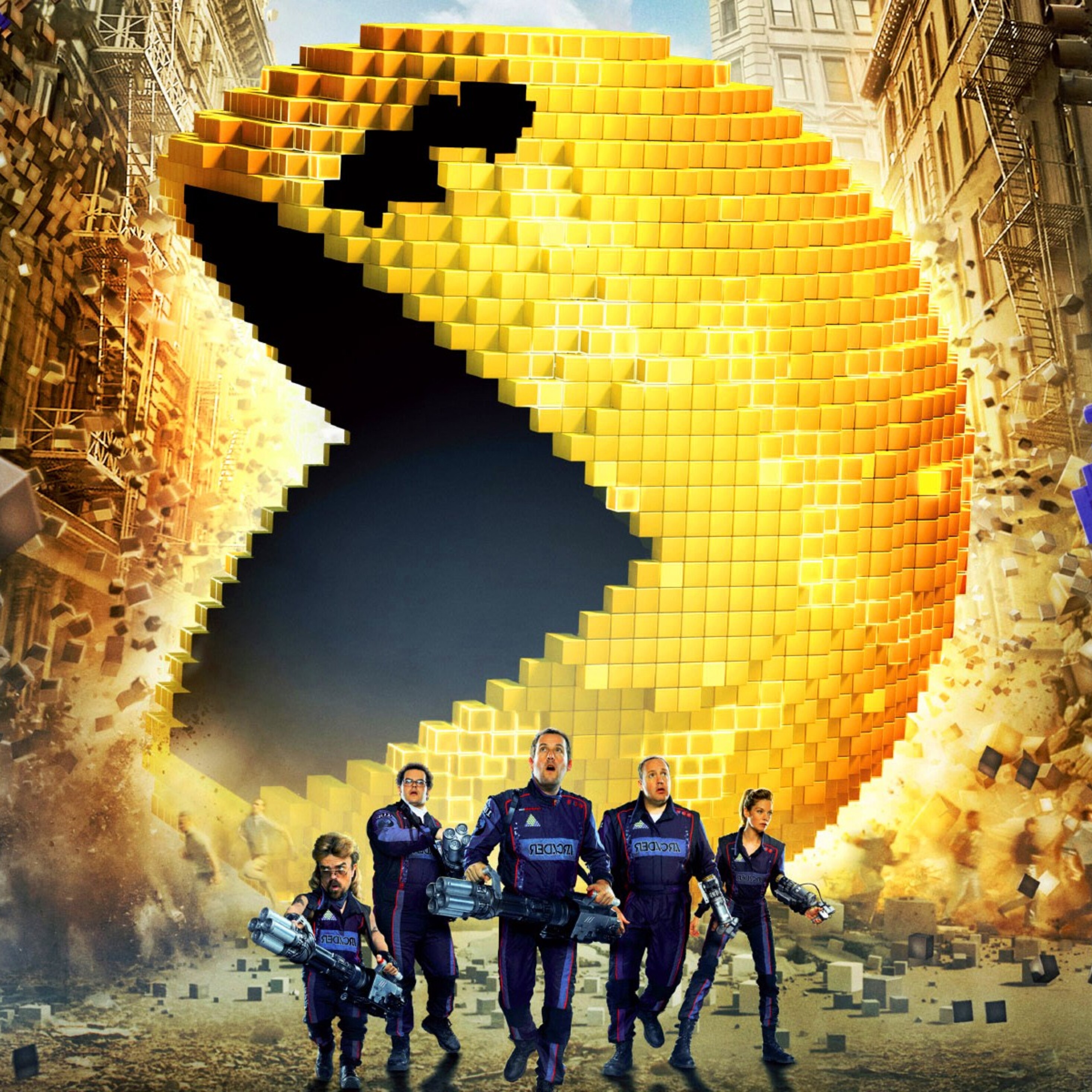 Pixels Movie iPad Pro Retina Display HD 4k Wallpaper, Image, Background, Photo and Picture
