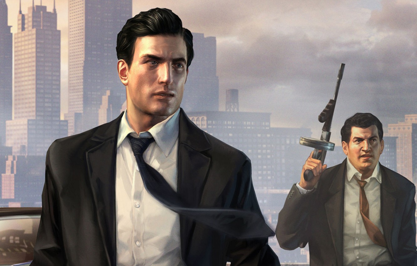 Wallpaper Game, Mafia 2, Vito Scaletta, Joe Barbaro, Game image for desktop, section игры