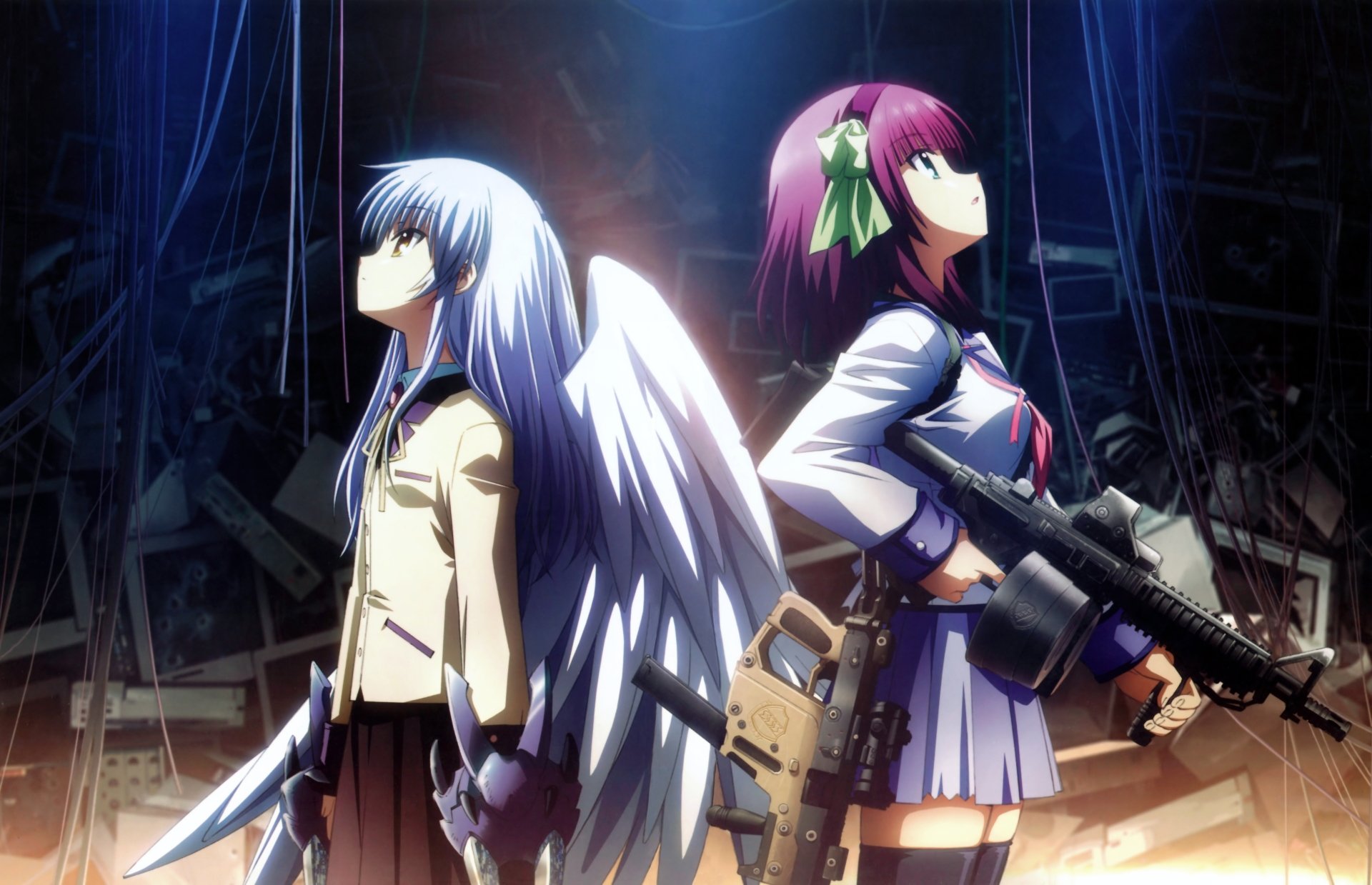 4K Ultra HD Angel Beats! Wallpaper and Background Image