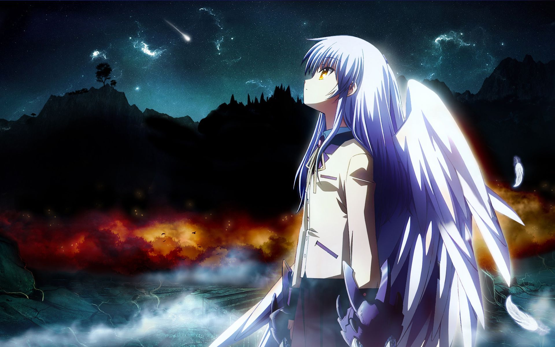 angel beats ending wallpaper