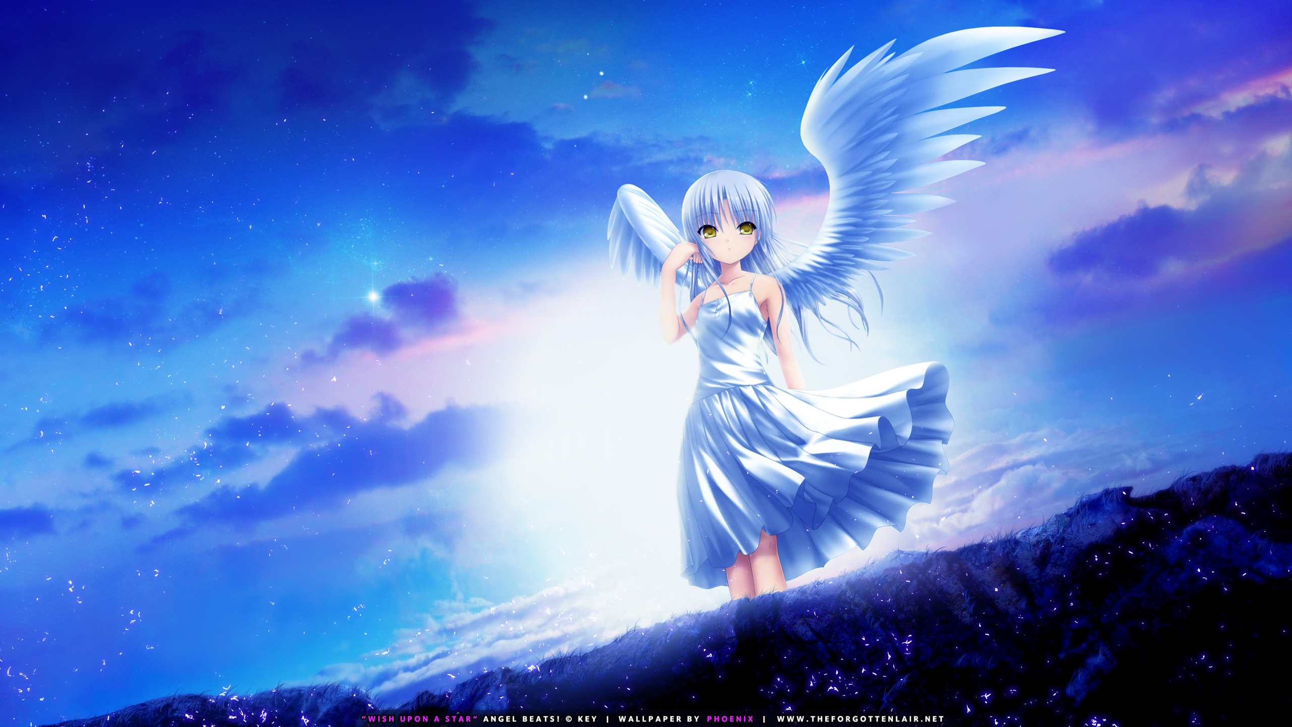 The Forgotten Lair. Angel Beats! Desktop Wallpaper