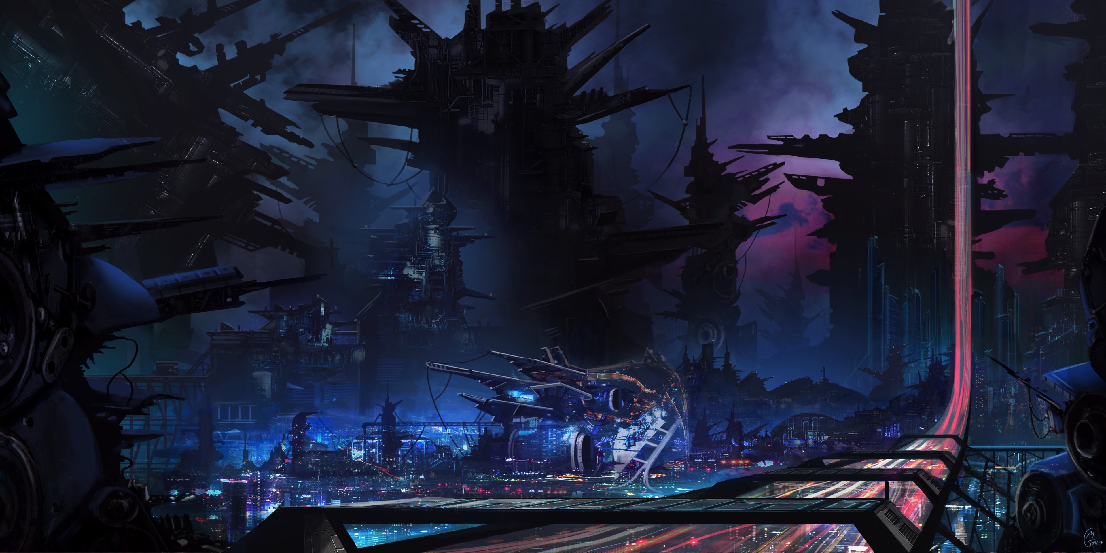 3840x1920 city 4k background wallpaper for pc