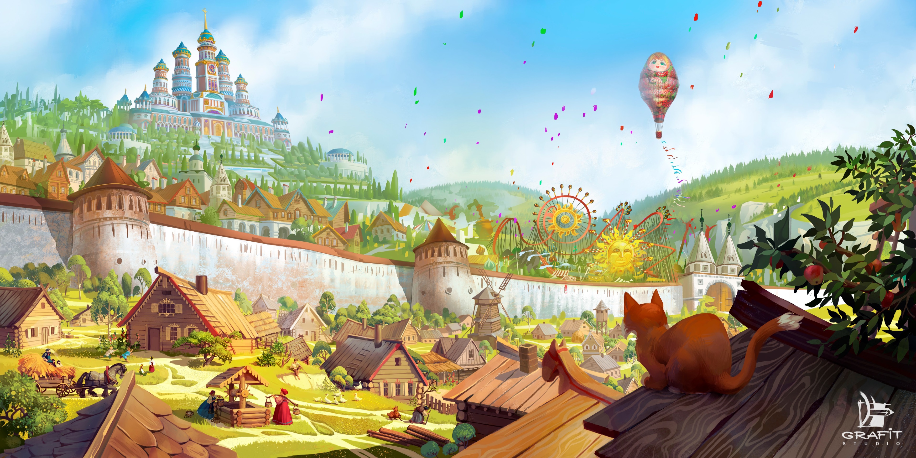 3840x1920 city 4k wallpaper HD background image