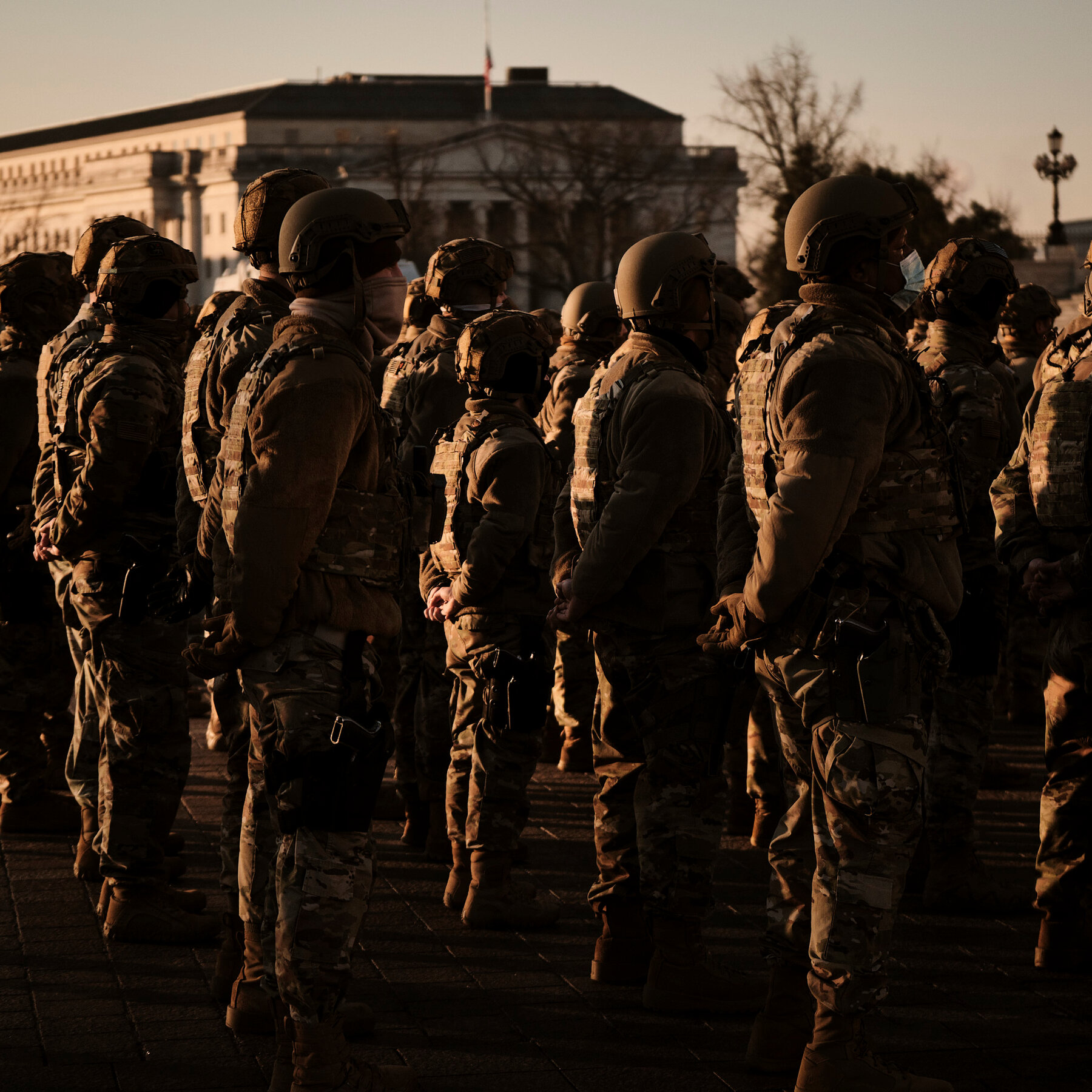 Rare Pentagon Mission: Armed Troops in Capital