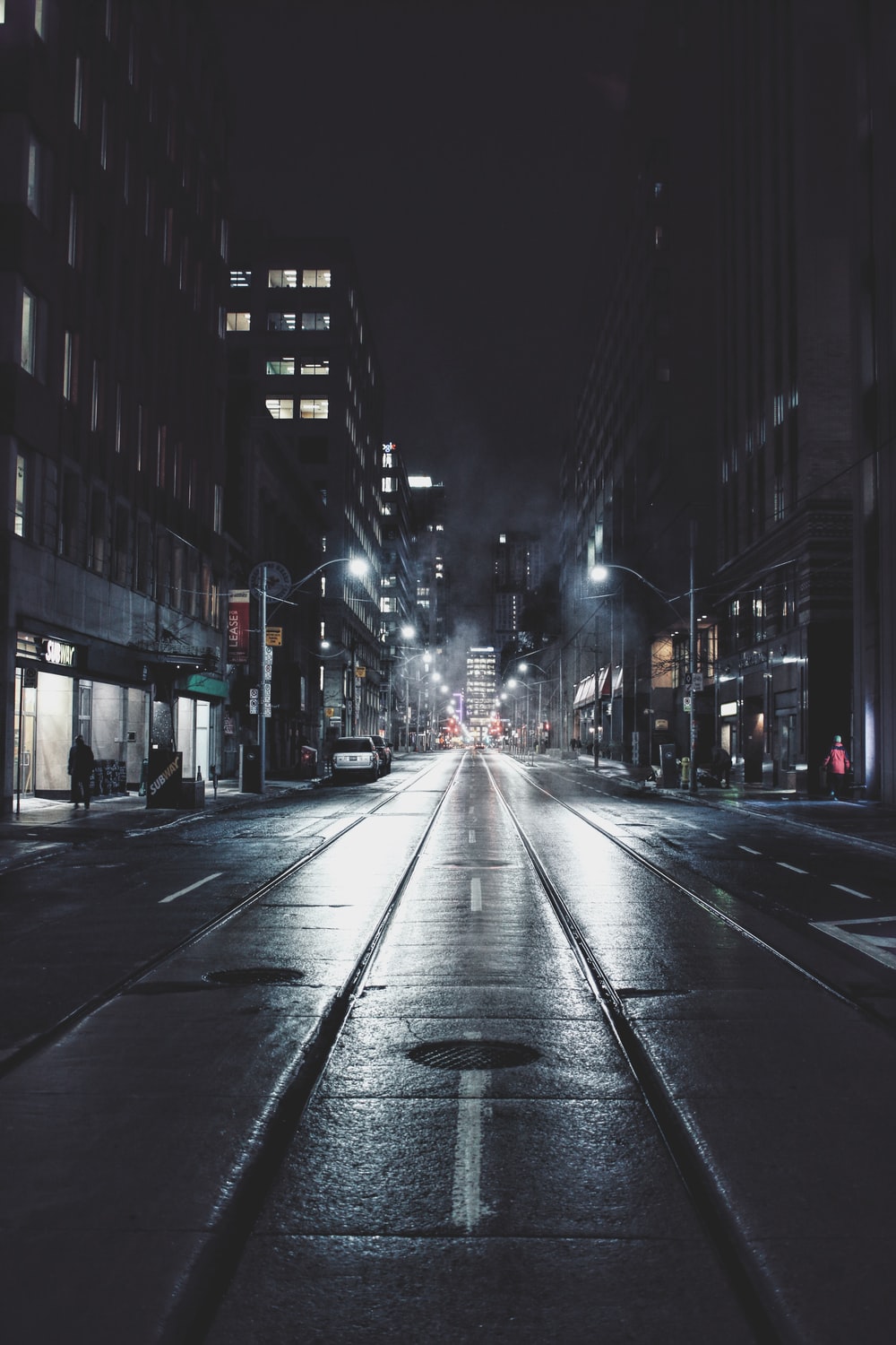 Night Road Picture [HD]. Download Free Image