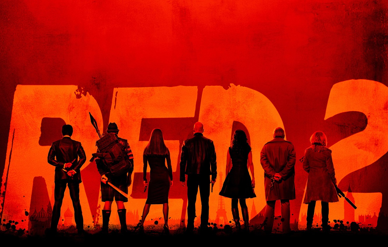 Wallpaper Gun, Bruce Willis, Bruce Willis, Knives, Mary Louise Parker, Shotgun, Handcuffs, Machete, Sniper Rifle, RPG 7, Mary Louise Parker, Anthony Hopkins, Anthony Hopkins, Catherine Zeta Jones, Red 2, Frank Moses Image For Desktop, Section фильмы