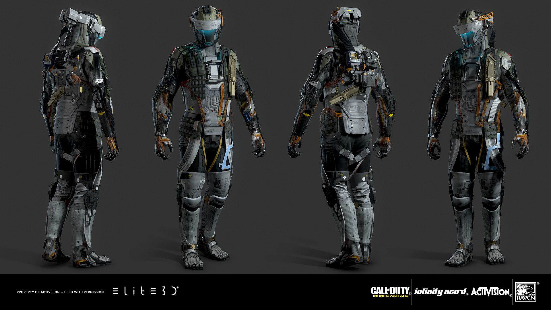 Call of Duty: Infinite Warfare FTL Characters, elite3D studio